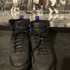Black and Purple Men's Sneakers